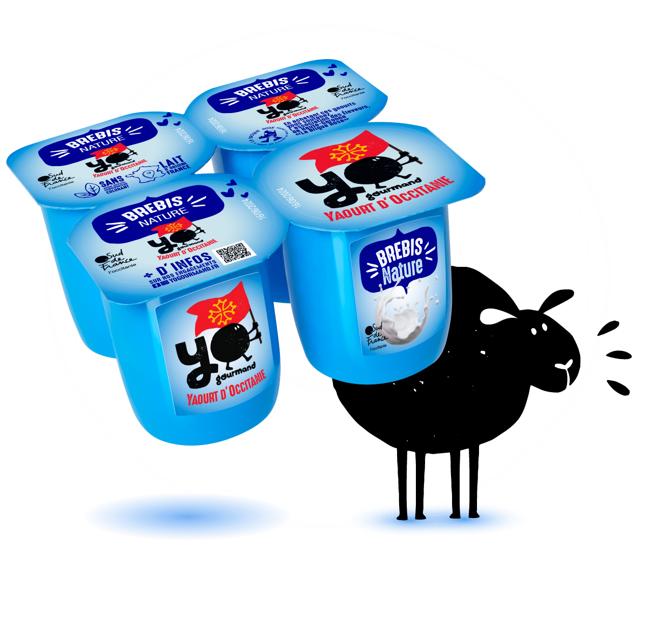 Gamme YOgourmand au lait de brebis