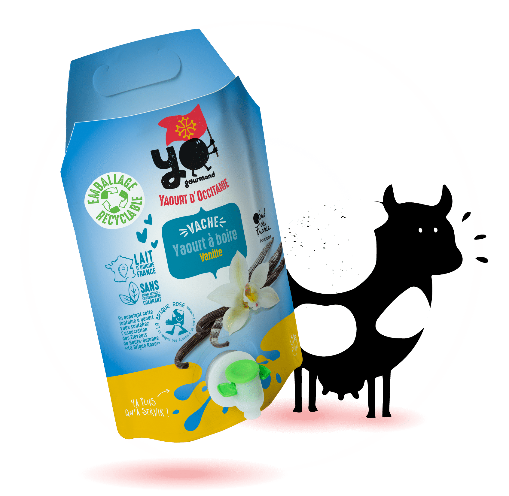 Gamme YOgourmand au lait de vache