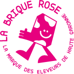 Logo "La Brique Rose"